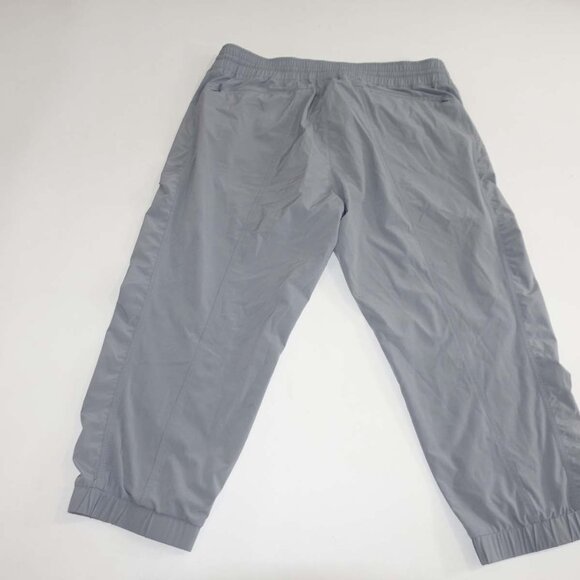 Athleta Women's La Viva Capri Pants Size 16 Gray 23.5" Inseam Elastic Waist - Picture 7 of 8